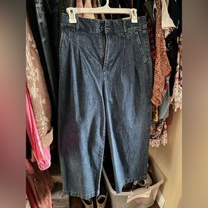 Madewell wide leg jeans